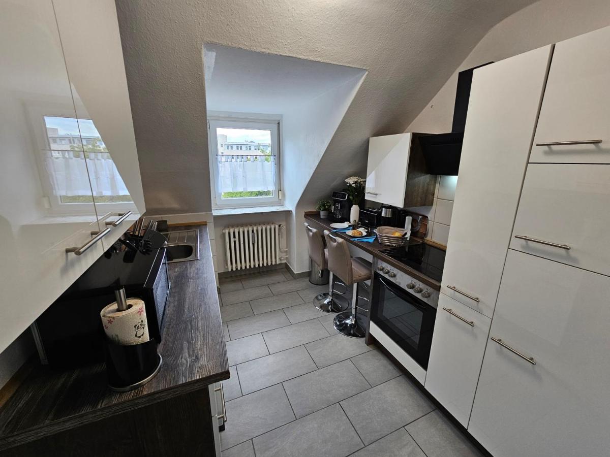 Exklusives Und Helles Dachgeschoss-Apartment No 3 Im Zentrum Von Kassel, Schnelles 1Gbit Internet, Geschirrspueler, Boxspringbetten Εξωτερικό φωτογραφία